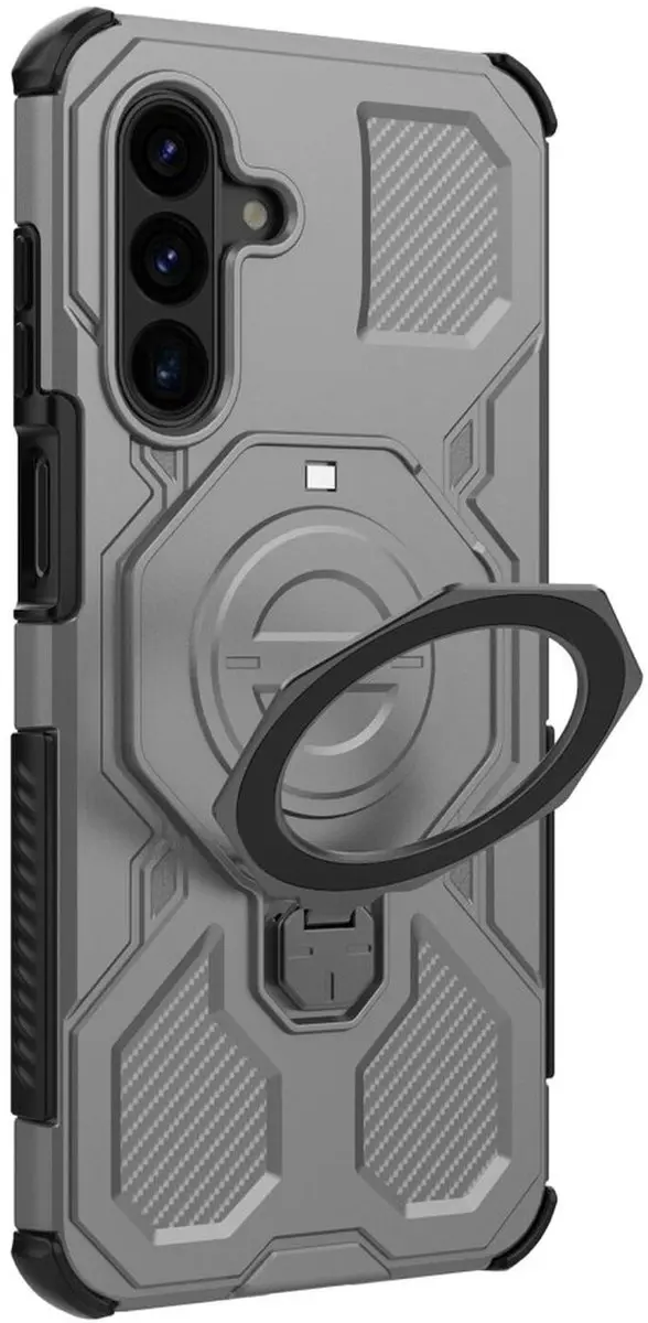 Selected Hoesje Samsung Galaxy A17 MagSafe Grijs
