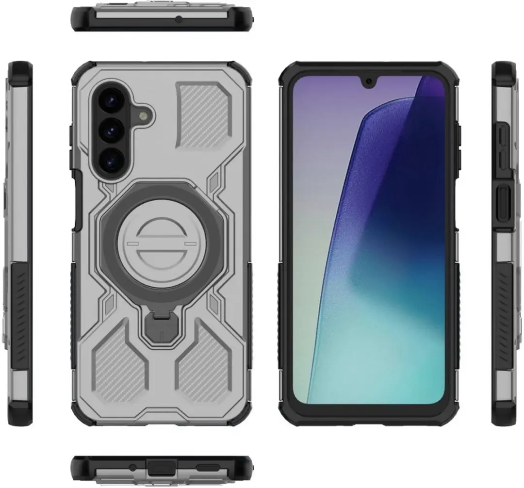 Selected Hoesje Samsung Galaxy A17 MagSafe Grijs