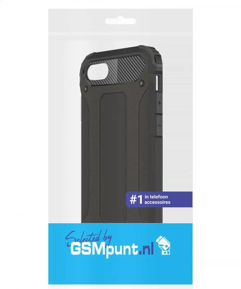 Selected by GSMpunt.nl iPhone SE (2020/2022) Hoesje - Zwart