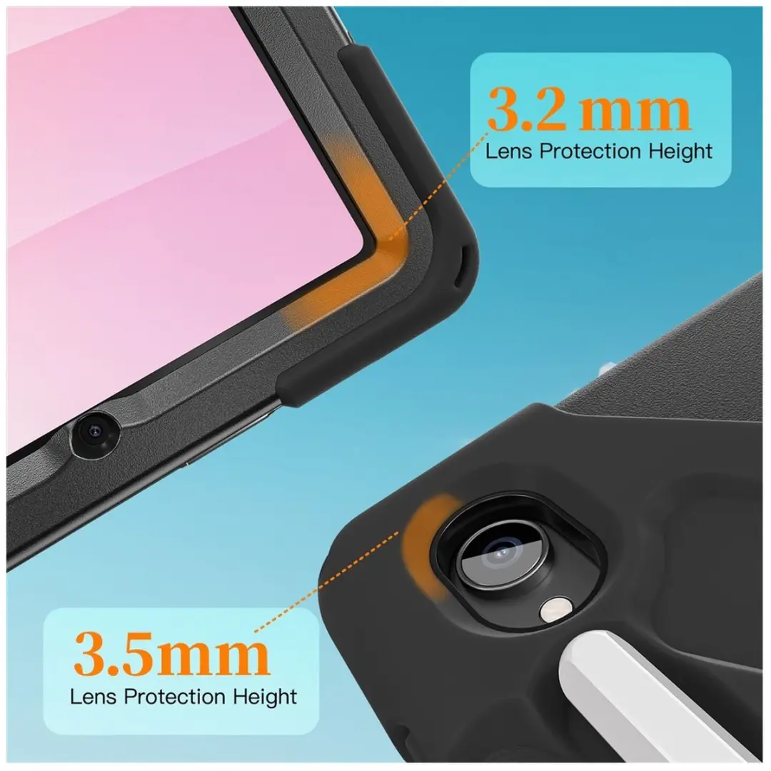 Selected Back Cover Samsung Galaxy Tab S11 - Zwart