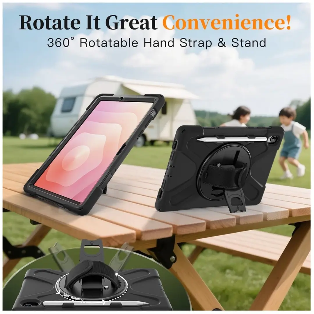 Selected Back Cover Samsung Galaxy Tab S11 - Zwart