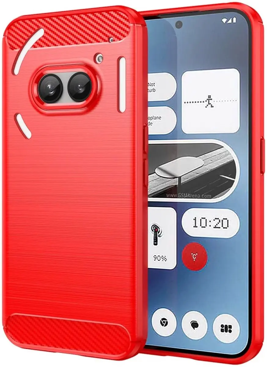 Selected TPU Hoesje Nothing Phone (2a) Rood