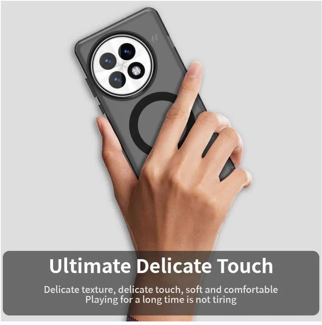 Selected MagSafe Backcover OnePlus 13 - Zwart & Transparant