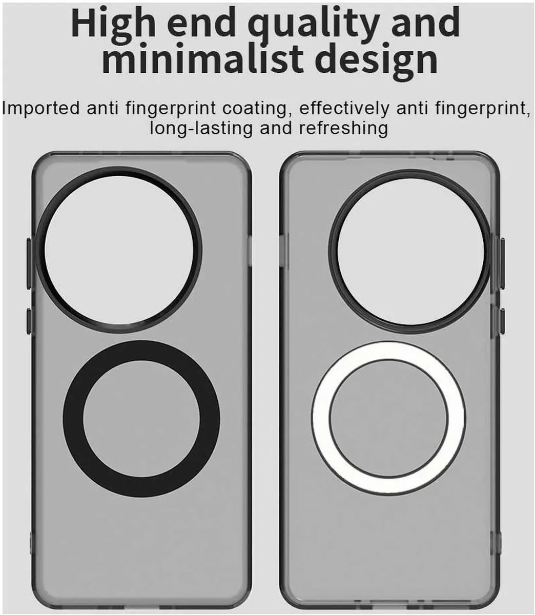 Selected MagSafe Backcover OnePlus 13 - Zwart & Transparant - afbeelding 6 van 6