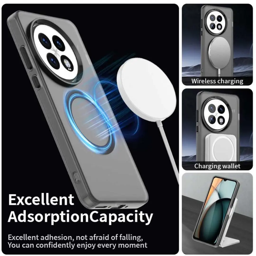 Selected MagSafe Backcover OnePlus 13 - Zwart & Transparant