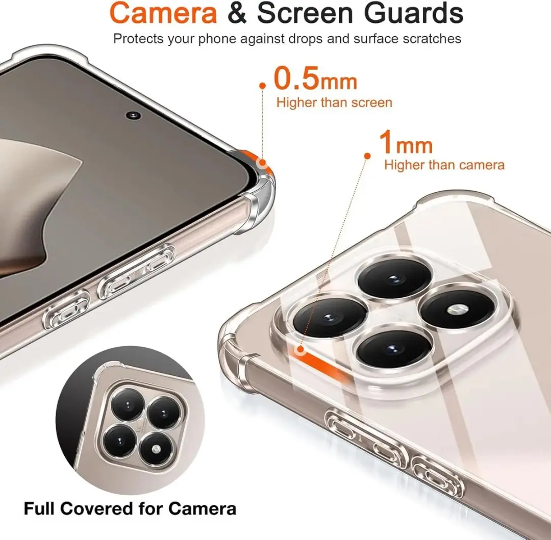 Selected Transparant Hoesje Xiaomi 15T - Schokbestendig