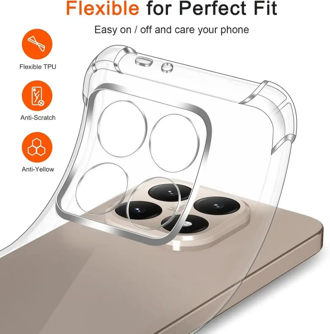Selected Transparant Hoesje Xiaomi 15T - Schokbestendig