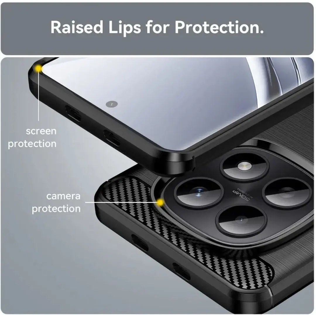 Selected TPU Hoesje Xiaomi Poco M8 Pro 5G - Zwart