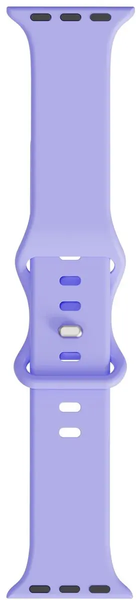 Selected SBG Siliconen Horlogeband Apple Watch SE 3 44mm - Paars