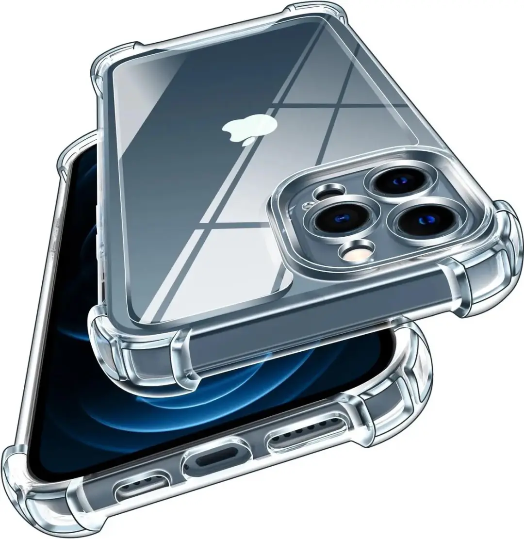 Selected Transparant Hoesje iPhone 12 Pro Max - Schokbestendig - afbeelding 6 van 6