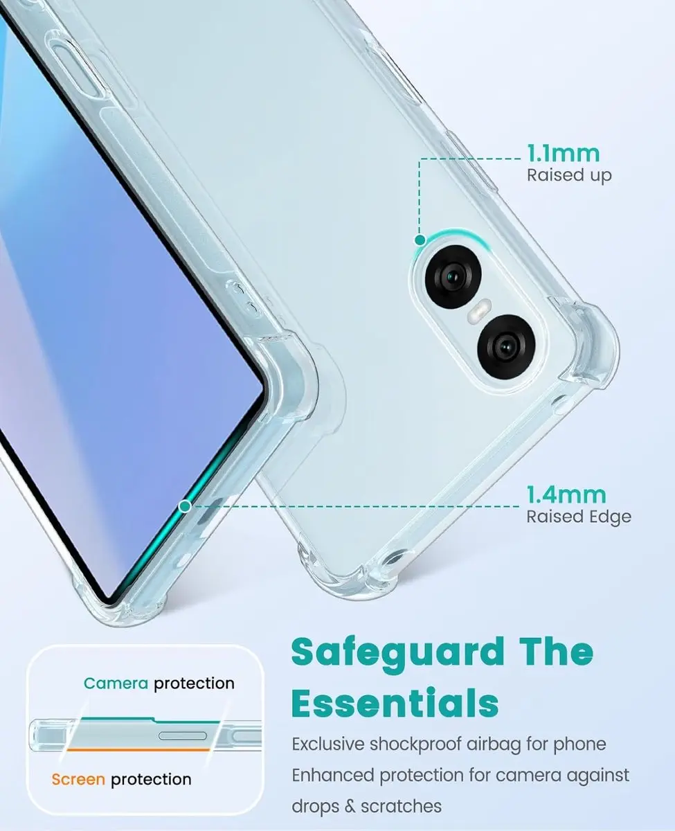 Selected Transparant Hoesje Sony Xperia 10 VI - Schokbestendig