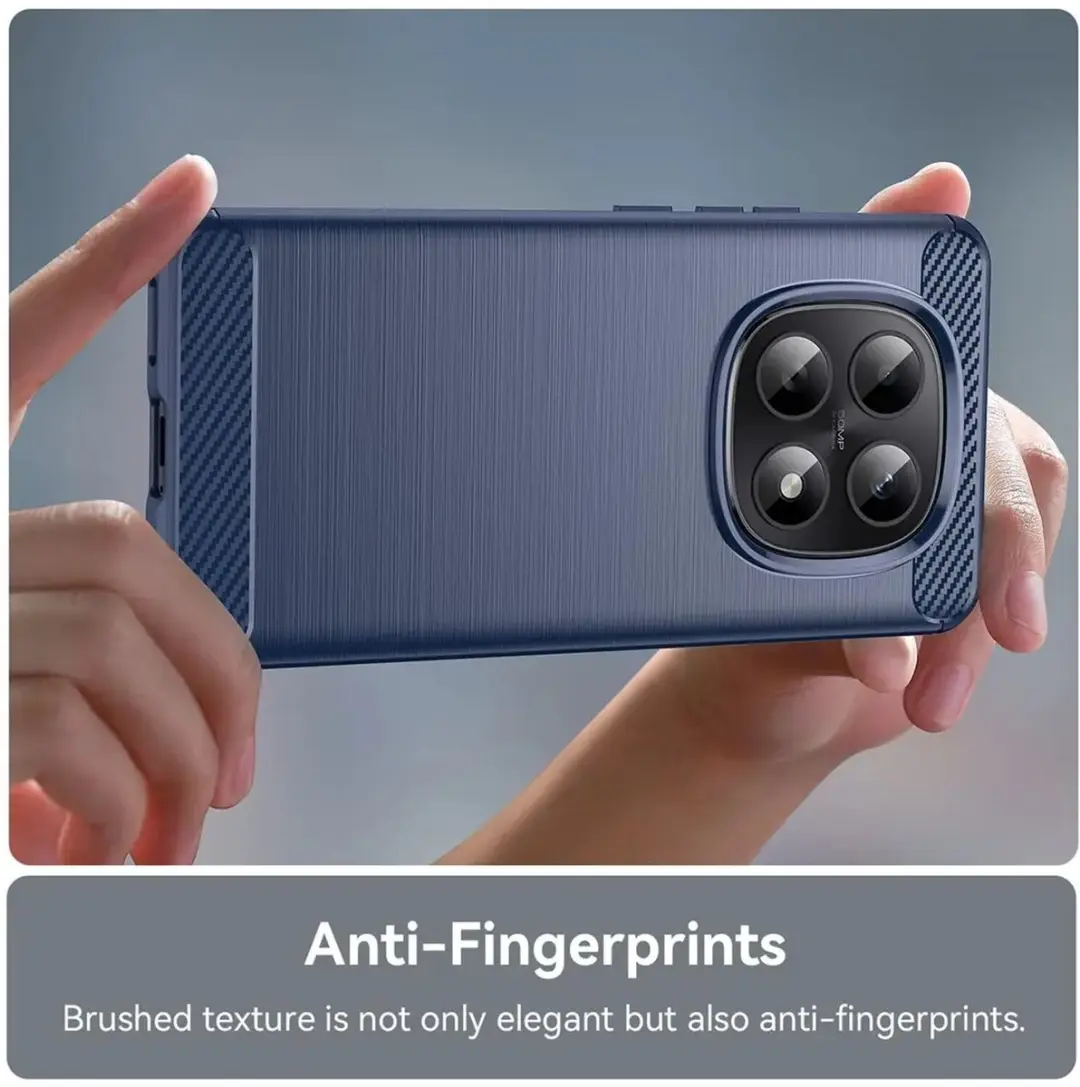 Selected TPU Hoesje Xiaomi Poco M8 - Blauw