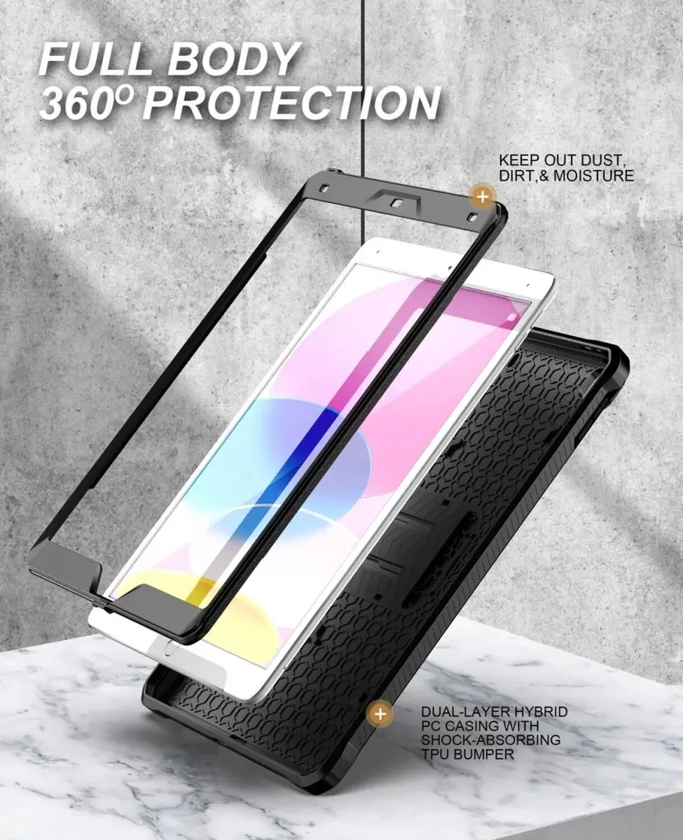 Selected by GSMpunt Hoes Full Protect iPad 10.2 2019-2021 - Zwart
