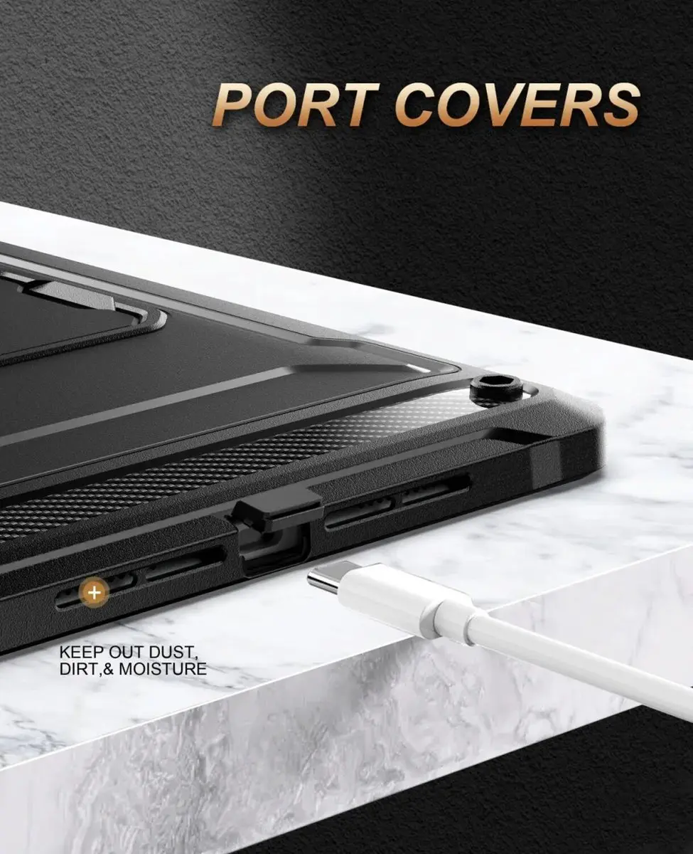 Selected by GSMpunt Hoes Full Protect iPad 10.2 2019-2021 - Zwart