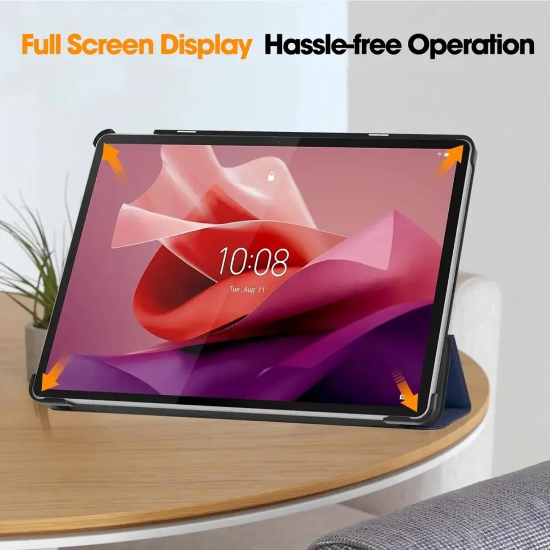 Selected by GSMpunt Lenovo Tab P12 Tablethoes - Blauw