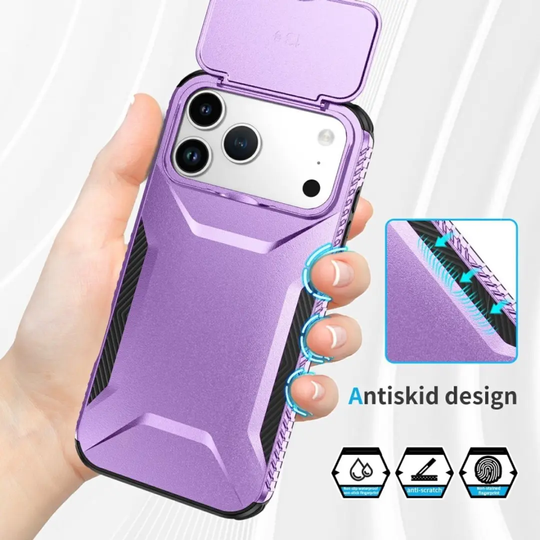 Selected Hoesje iPhone 17 Pro Max Camera Slider - Paars - afbeelding 6 van 6