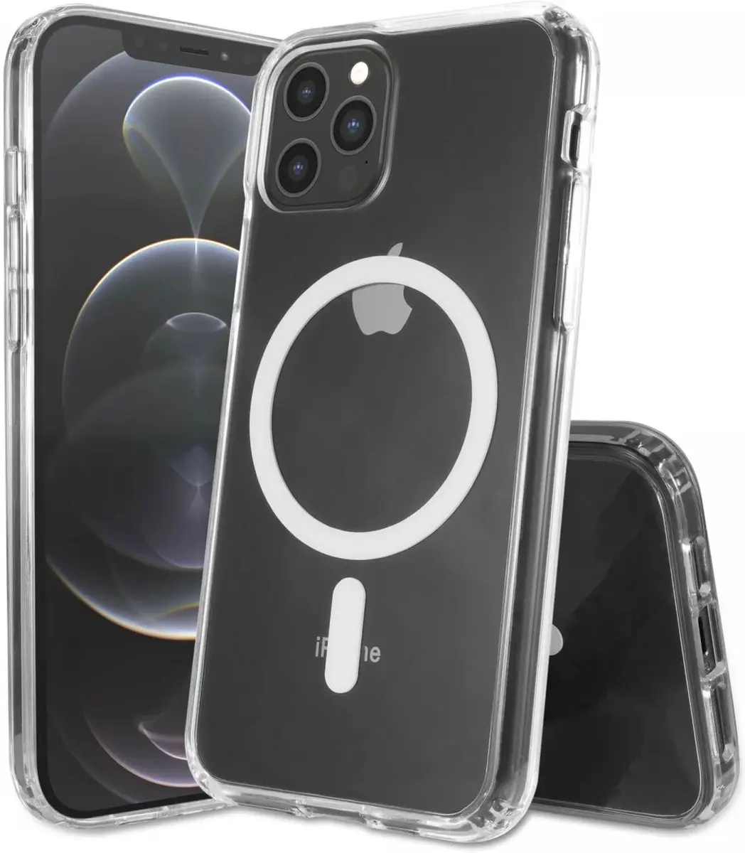 Selected Hoesje iPhone 12 Pro Max MagSafe Transparant