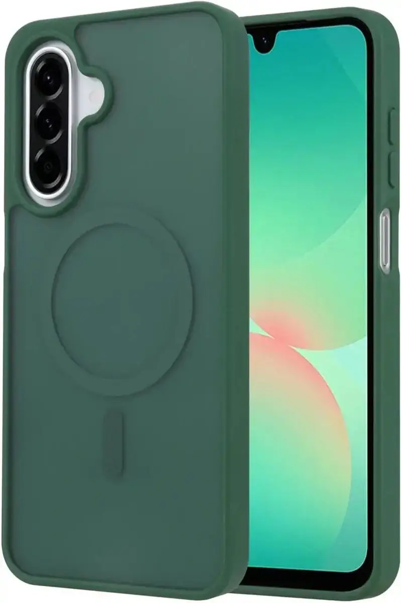 Selected Hoesje Samsung Galaxy A26 MagSafe Groen