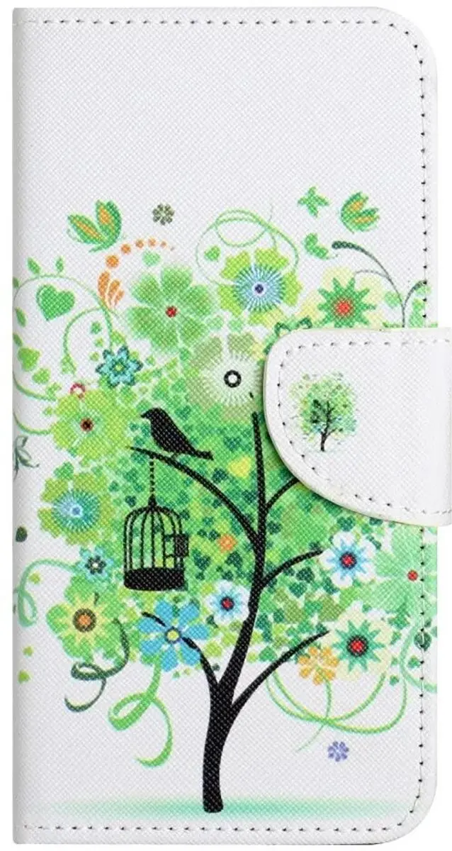 Selected Hoesje Samsung Galaxy A57 Book Case - Roze Bloemen