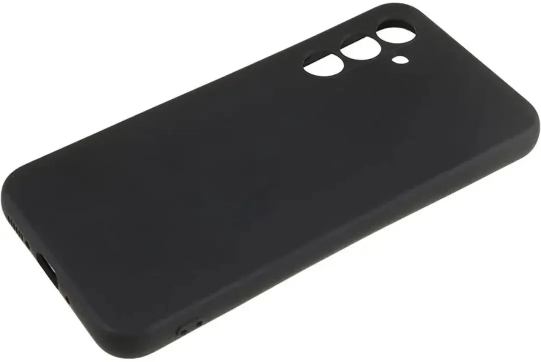 Selected Hoesje Samsung Galaxy A35 - Dun TPU Zwart