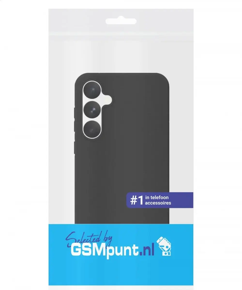 Selected Dun TPU Hoesje Samsung Galaxy A55 - Zwart