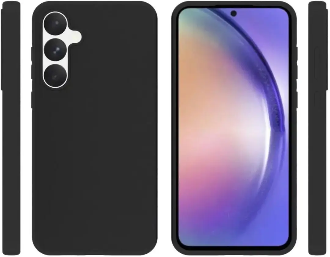 Selected Dun TPU Hoesje Samsung Galaxy A55 - Zwart - afbeelding 6 van 6