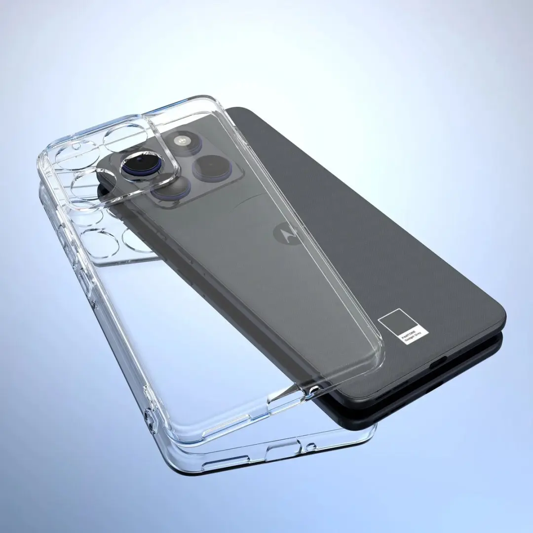 Selected Transparant TPU Hoesje Motorola Edge 70