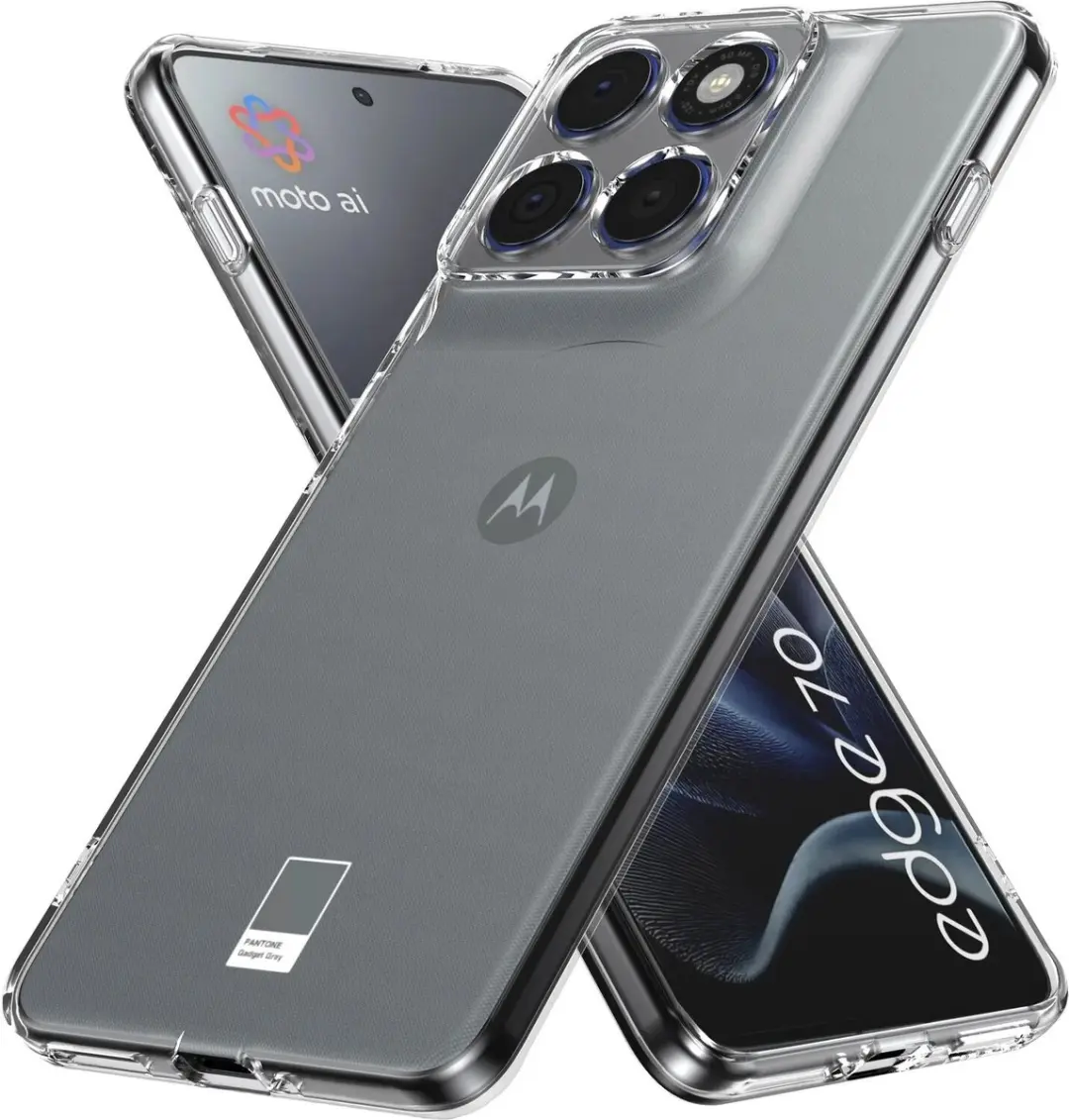 Selected Transparant TPU Hoesje Motorola Edge 70