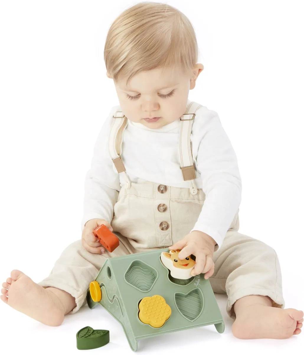 Sophie la Girafe Speelgoedset - Schommelend Kralenrek 010348 - Groen - afbeelding 6 van 6