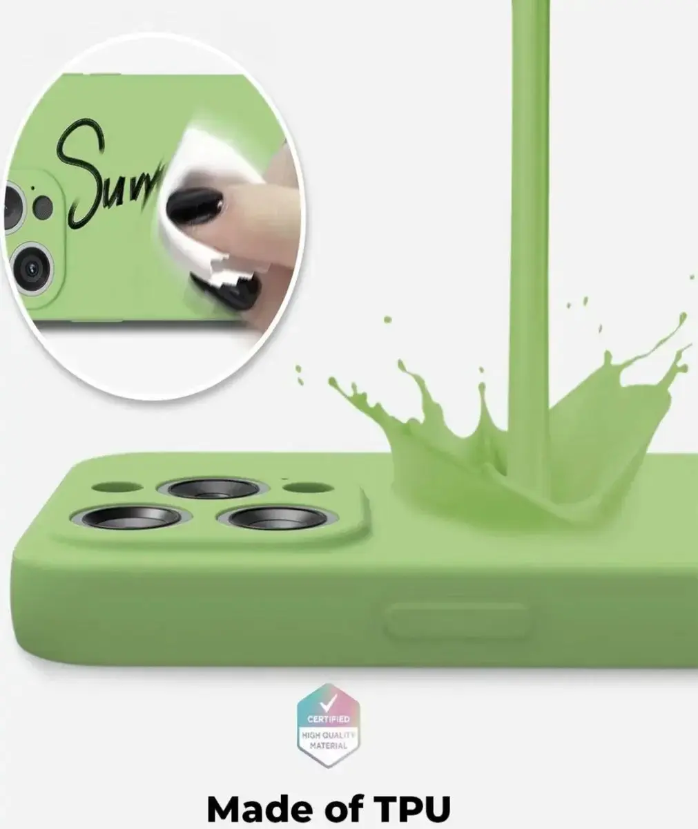 Selected Hoesje iPhone 15 Pro Groen - Dun TPU - afbeelding 6 van 6