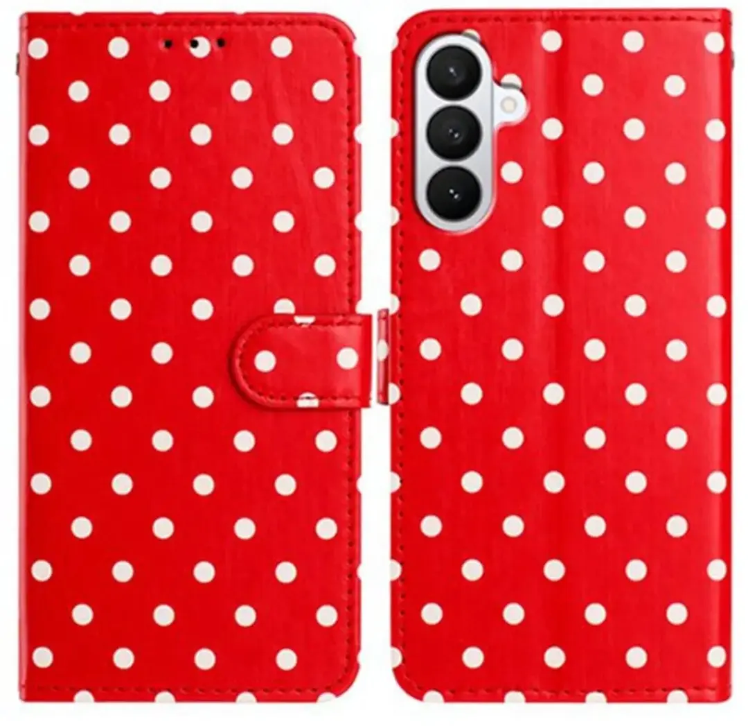 Selected Hoesje Samsung Galaxy A27 Polka Dot Wallet