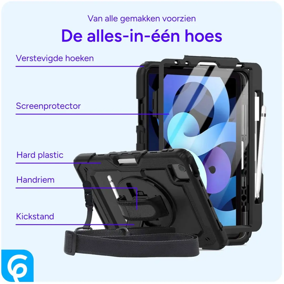 Selected Hoes iPad Air 4 10.9 2020/2022 - Zwart