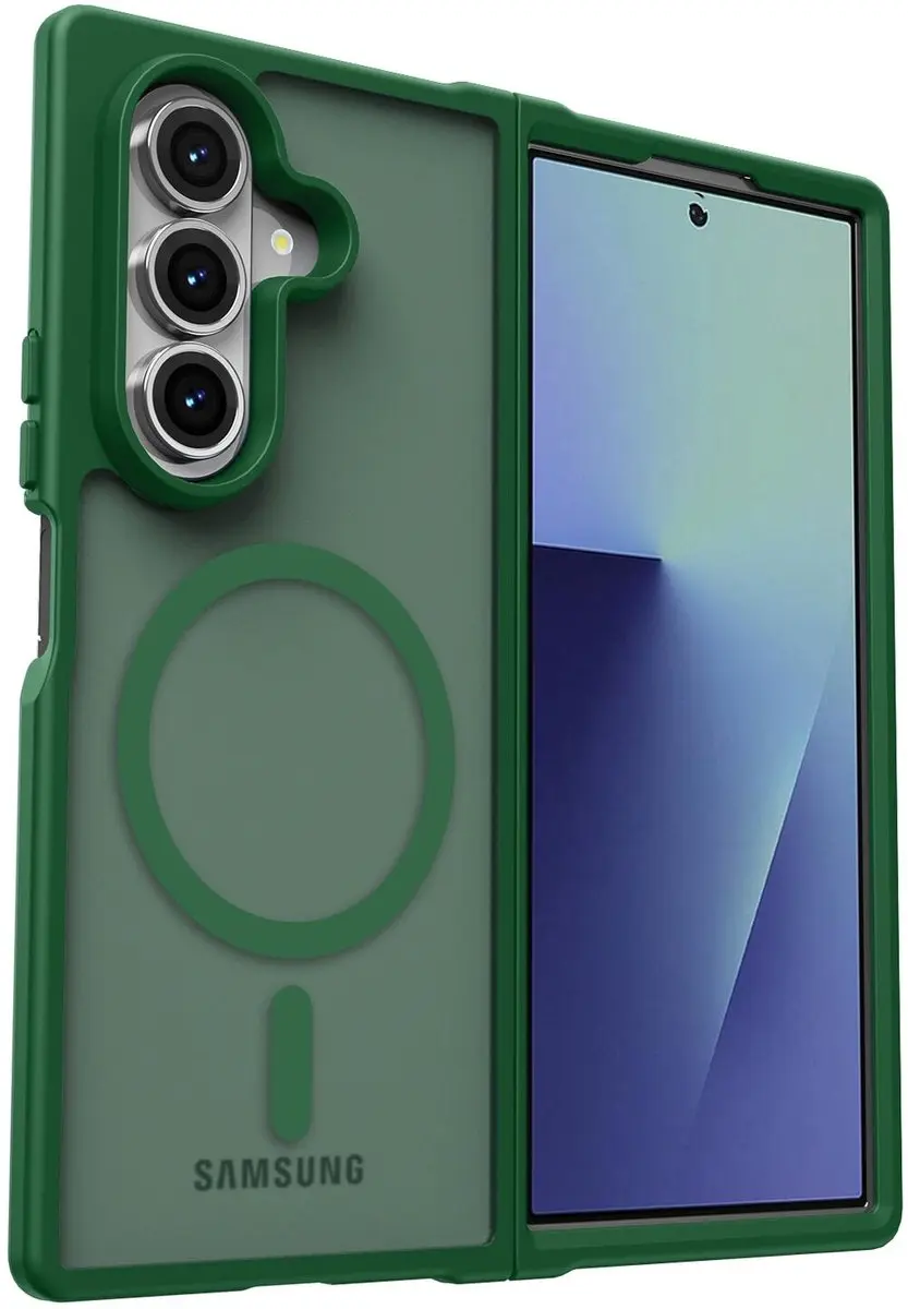 Selected Hoesje Samsung Galaxy Z Fold 7 MagSafe Groen