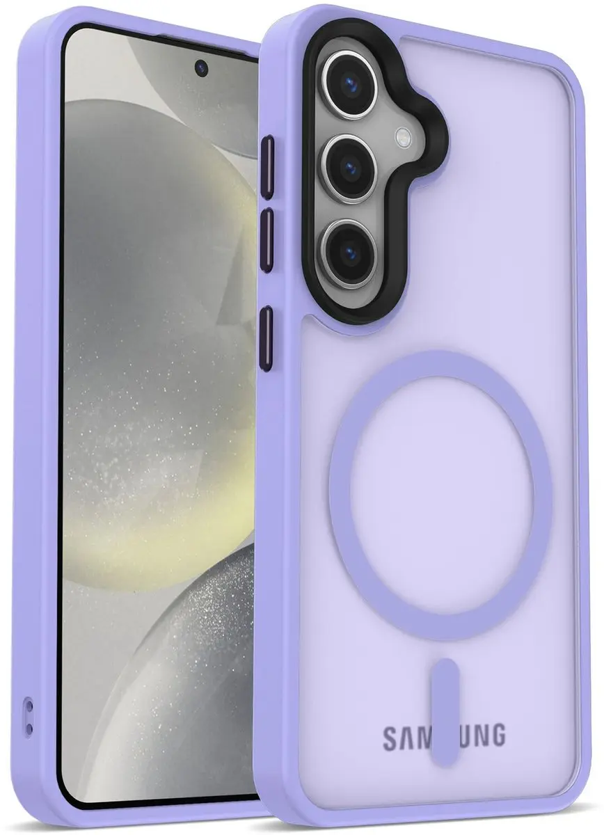 Selected Hoesje Samsung Galaxy S25 Plus MagSafe - Violet