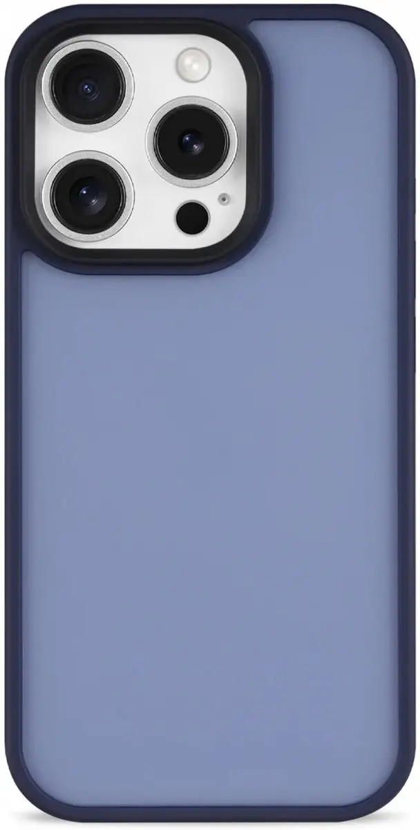 Selected by GSMpunt.nl iPhone 16 Pro Max Hoesje - Blauw Mat - afbeelding 6 van 6