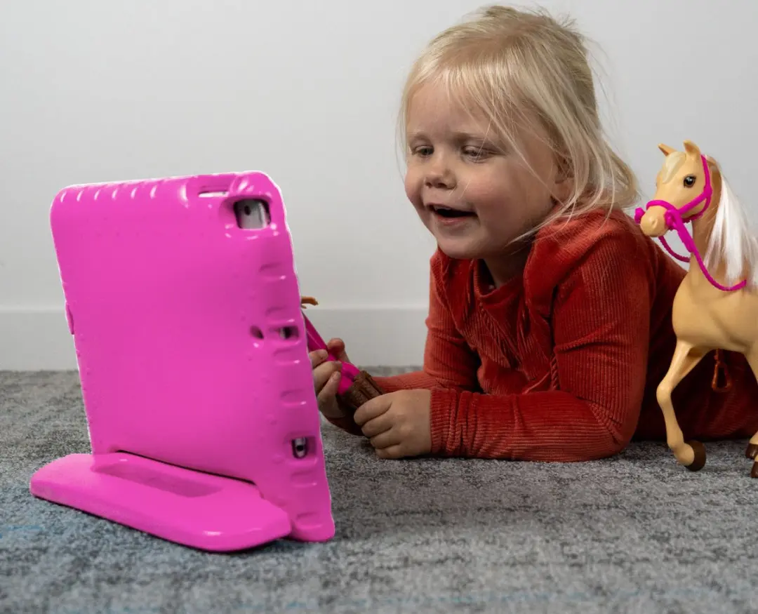 Selected Kinder Tablethoes Lenovo Tab M10 Plus Gen 3 Roze - Shockproof