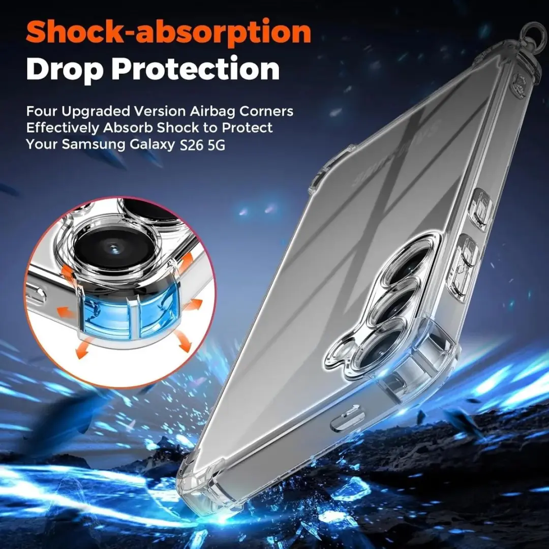 Selected Transparant Hoesje Samsung Galaxy S26 - Schokbestendig TPU