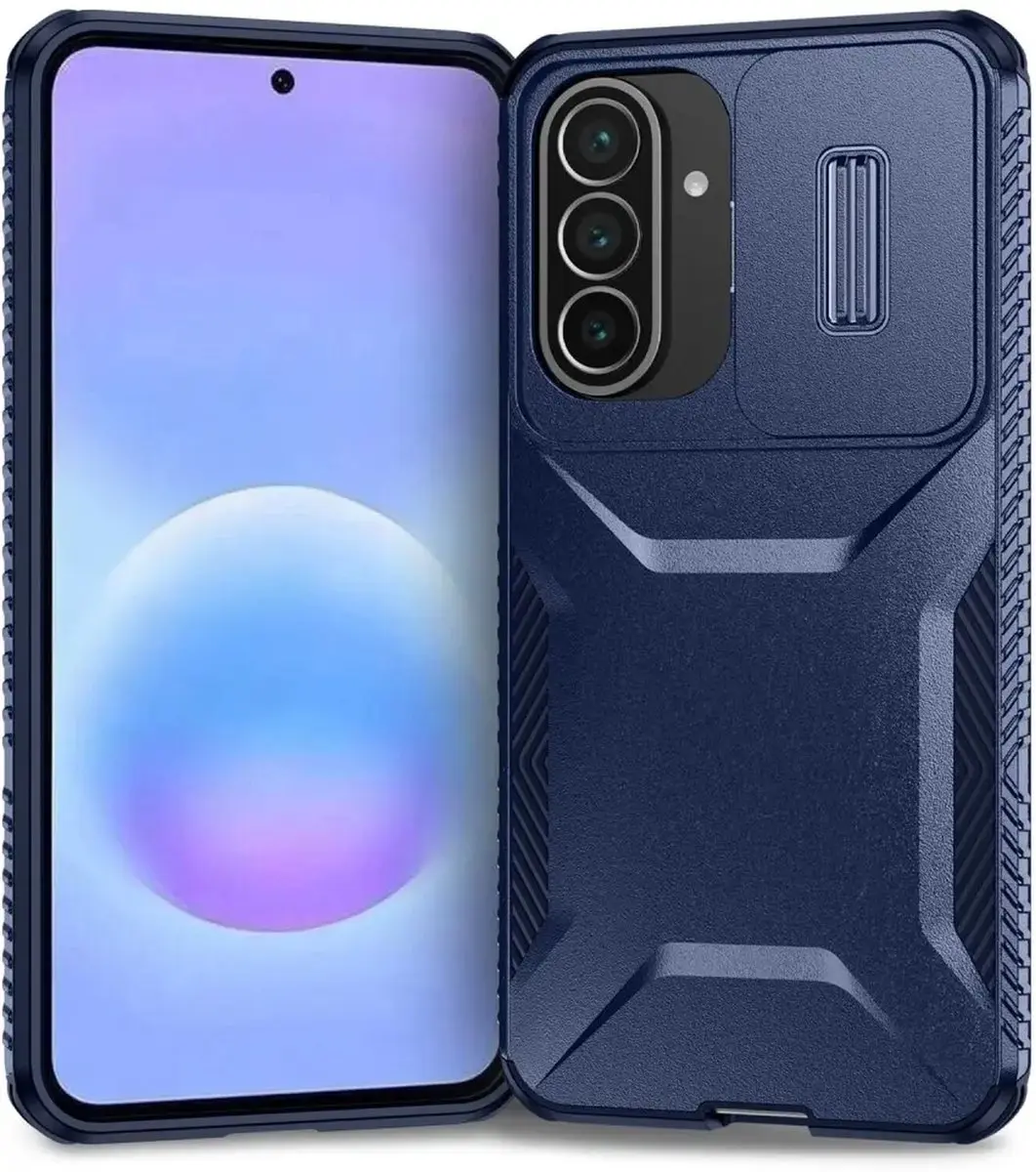 Selected Hoesje Samsung Galaxy A57 Blauw