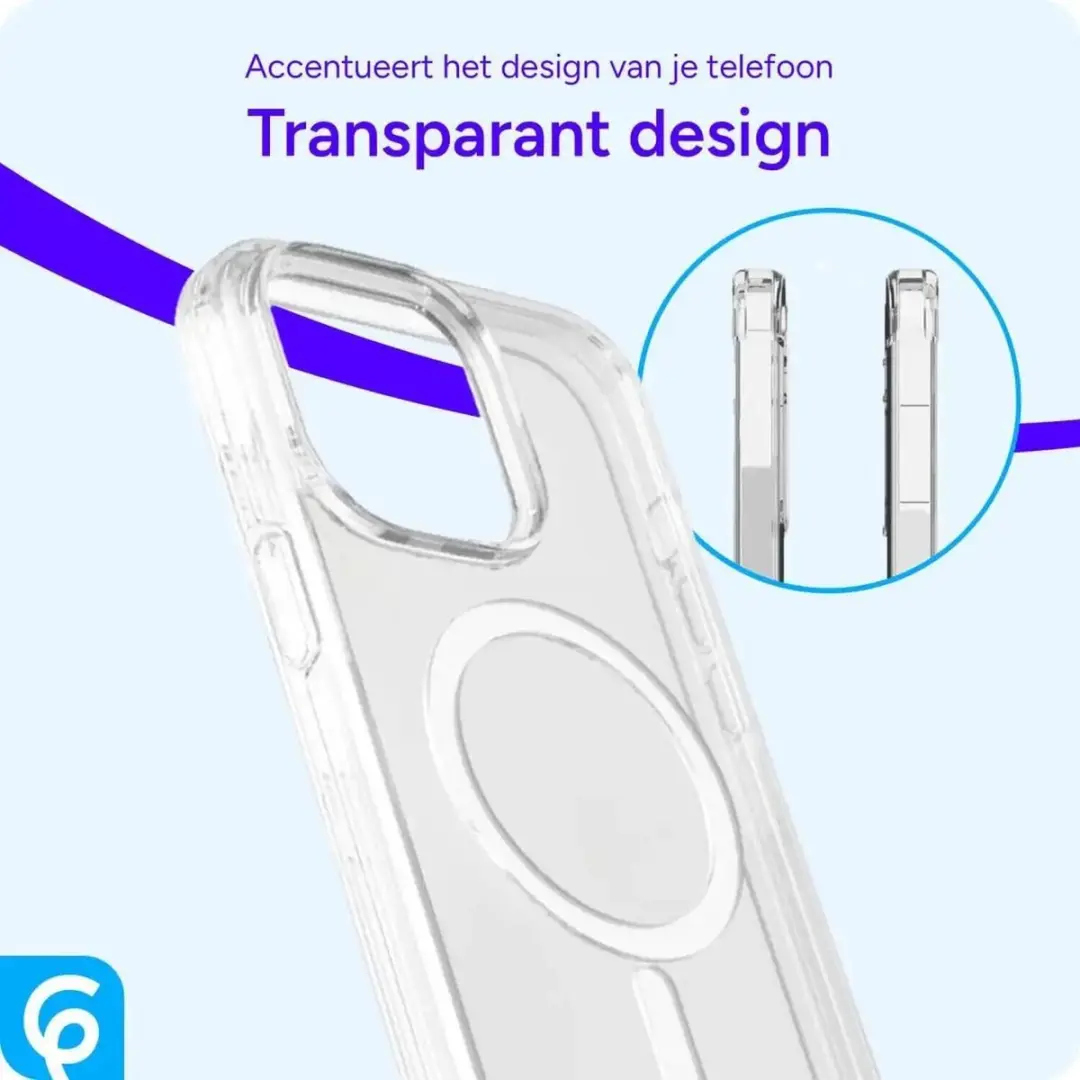 Selected Transparant Hoesje iPhone 12/12 Pro - MagSafe - afbeelding 6 van 6