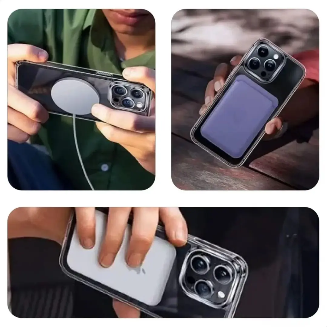 Selected Transparant Hoesje iPhone 12/12 Pro - MagSafe
