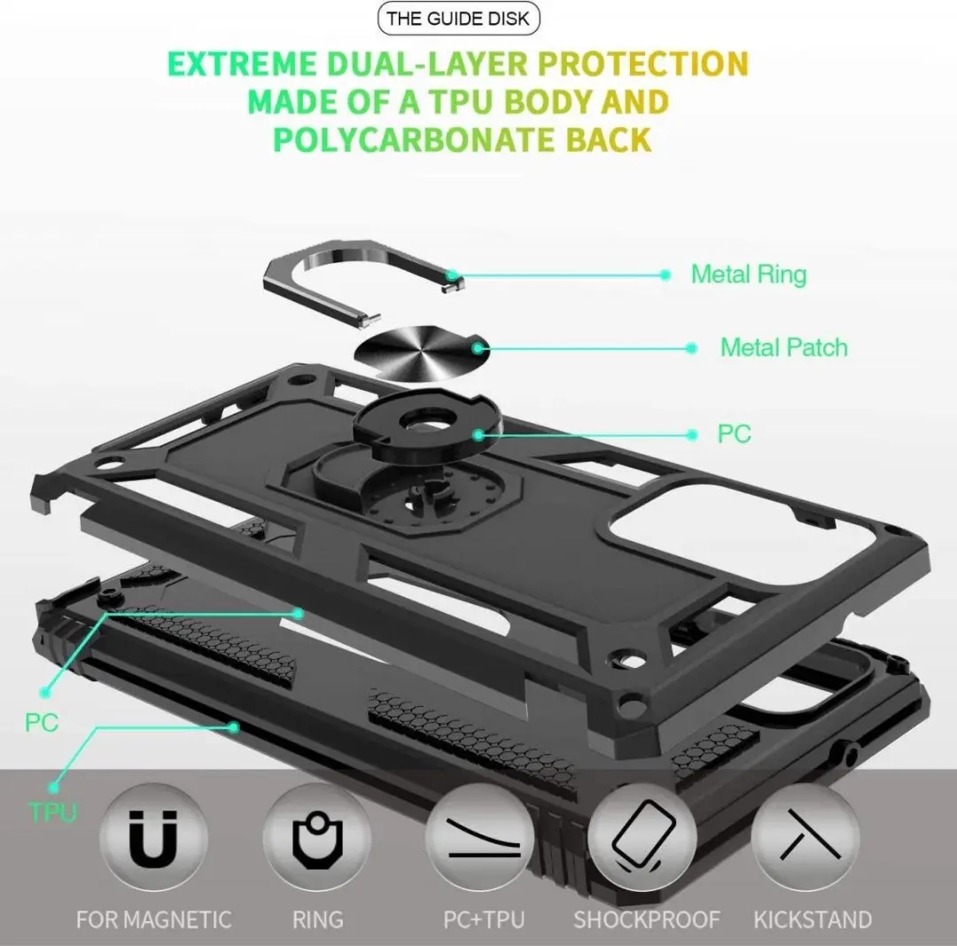 Selected Magnetisch Hoesje Samsung Galaxy Note20 - Zwart