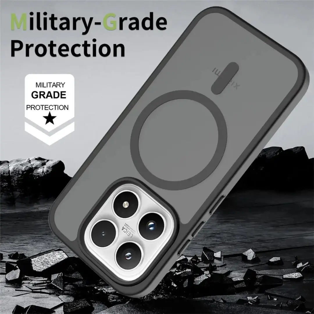 Selected Xiaomi 17 Hybrid Back Cover - MagSafe - Zwart