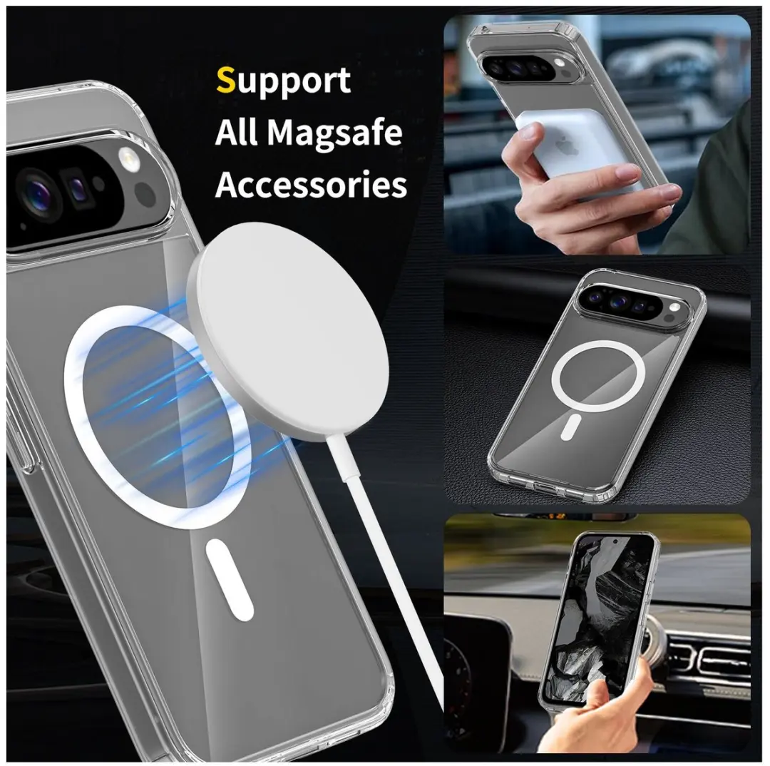 Selected Hoesje Google Pixel 10 Pro XL MagSafe Transparant