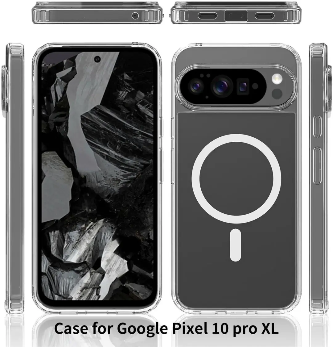 Selected Hoesje Google Pixel 10 Pro XL MagSafe Transparant