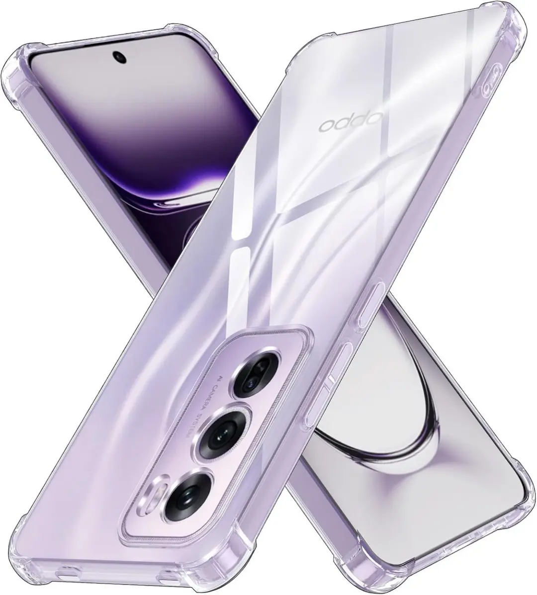 Selected Transparant Hoesje Oppo Reno 12 Pro