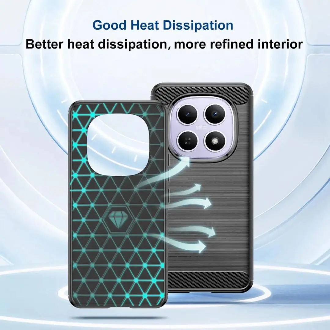 Selected TPU Hoesje Xiaomi Redmi Note 15 4G - Zwart
