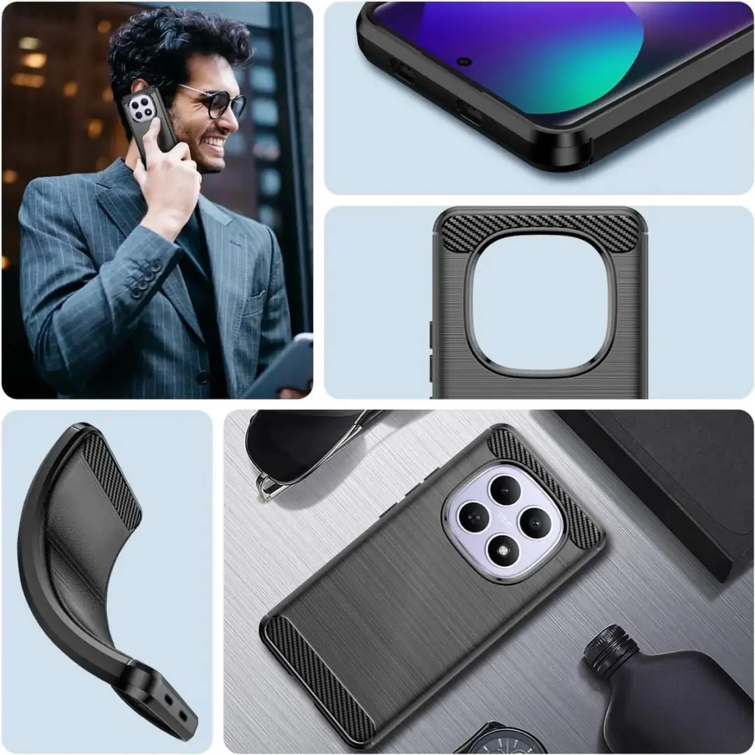 Selected TPU Hoesje Xiaomi Redmi Note 15 4G - Zwart