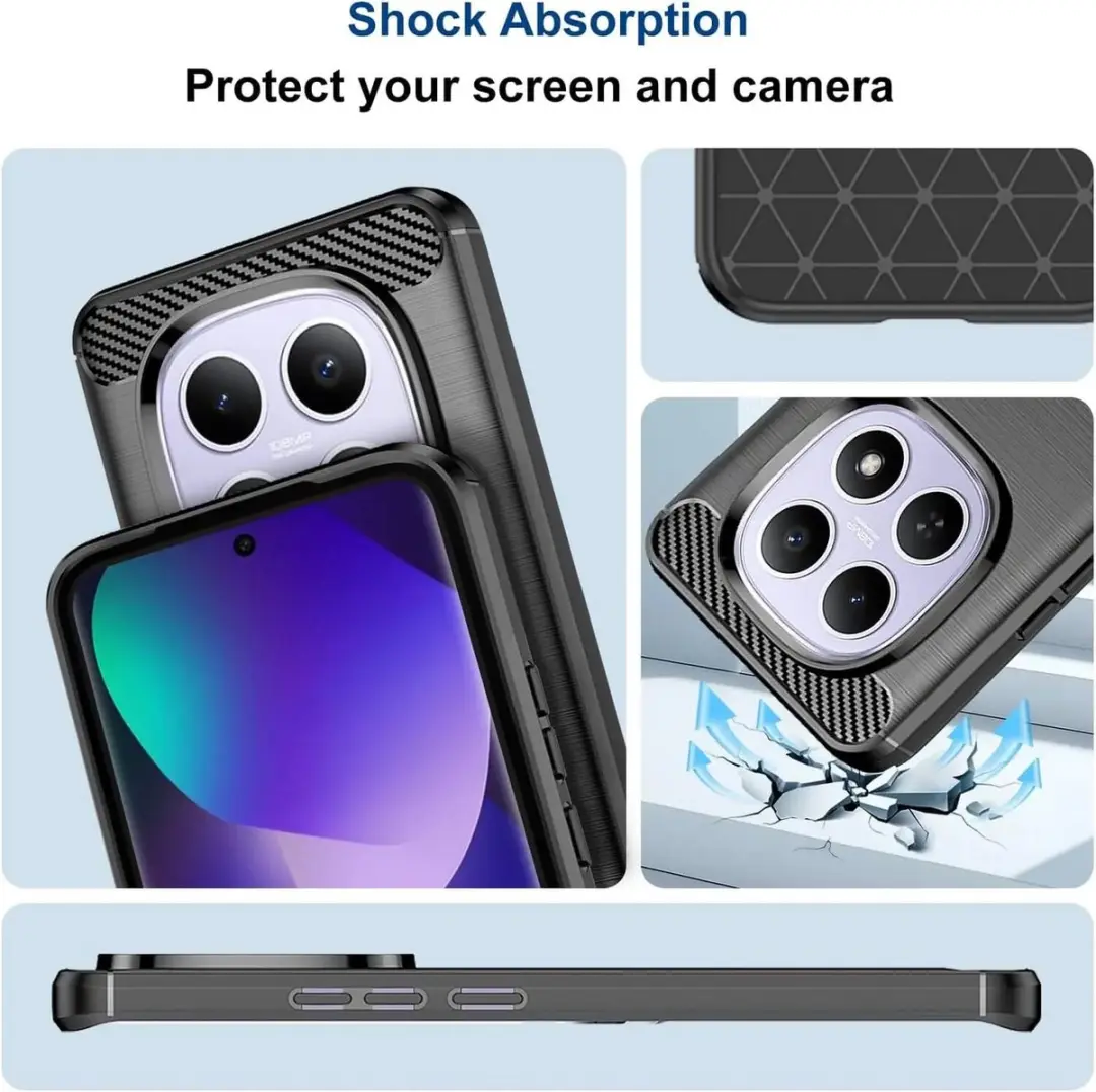 Selected TPU Hoesje Xiaomi Redmi Note 15 4G - Zwart - afbeelding 6 van 6