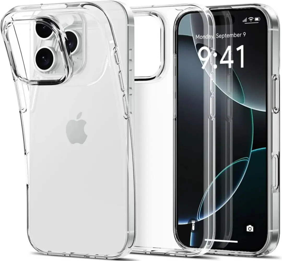 Selected Transparant TPU Hoesje iPhone 16 Pro Max