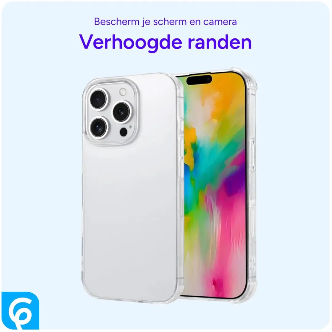 Selected Transparant TPU Hoesje iPhone 16 Pro Max